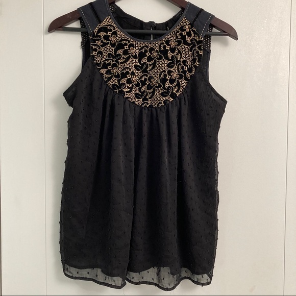 EUC! - Anthro | One September Mari Embroidered Top - Picture 5 of 8